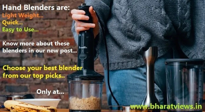 Top 10 best hand blenders for home in India