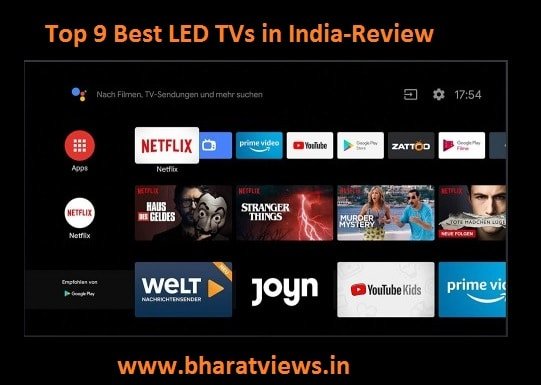 Top 9 Best LED TVs in India-Review